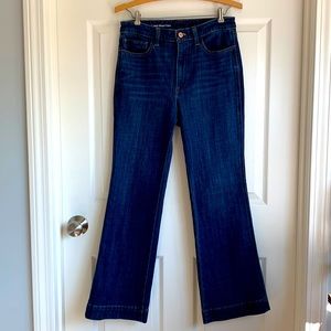 Talbots Flawless High Waist Flare Petite Denim Jeans